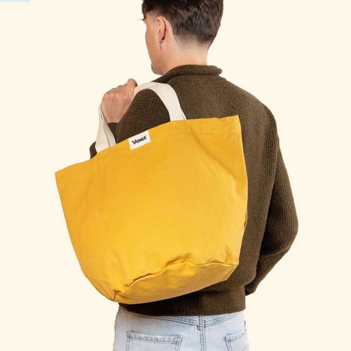 Sac cabas "CITY" en coton bio - Plusieurs couleurs disponible