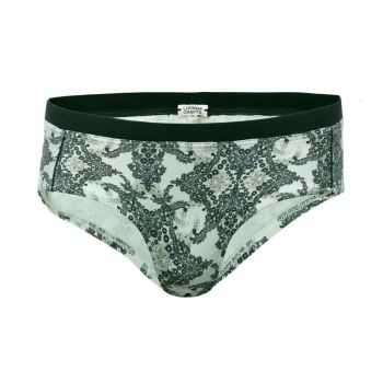 Shorty "SOLANDIA" coton bio et micro modal, noir, VEGAN