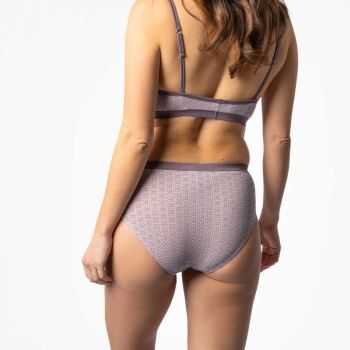 Lot de 3 slips "POLLY" coton bio, vert, GOTS et VEGAN