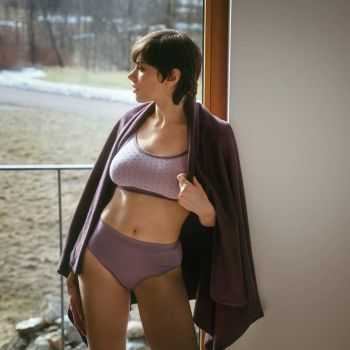 Lot de 3 slips "POLLY" coton bio, vert, GOTS et VEGAN