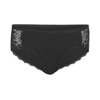 Shorty "UVANA" avec dentelle, coton bio