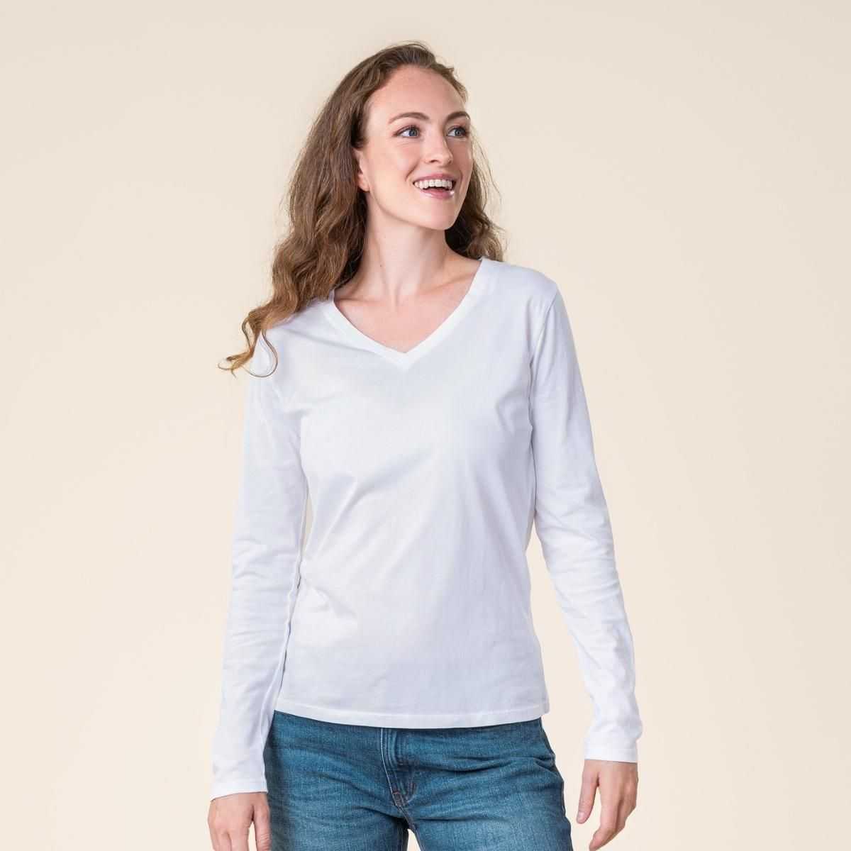 T-shirt manches longues "TARANA", 100% coton bio