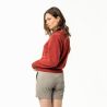 Pull "ULANA" col polo, coton bio et laine