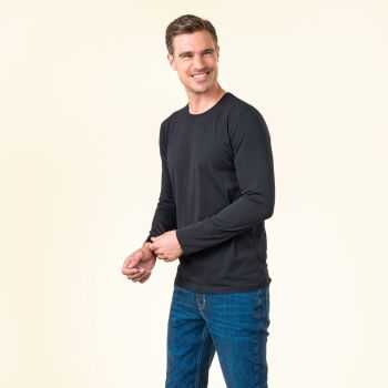 T-shirt manches longues homme "TERIK", 100% coton bio