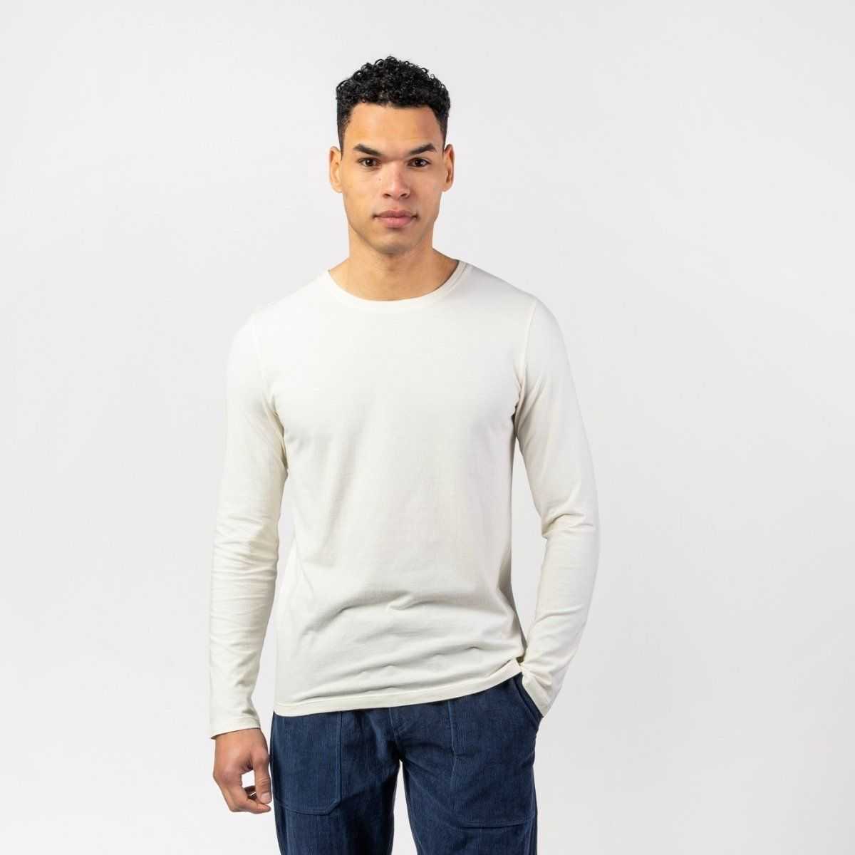 T-shirt manches longues homme "TERIK", 100% coton bio