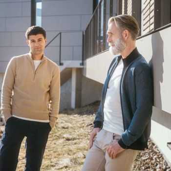 T-shirt manches longues homme "TERIK", 100% coton bio