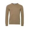 Pull col rond "ULRYK", coton bio et laine 