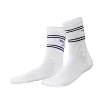 Chaussettes "PEPPER" coton bio, blanc, GOTS et VEGAN