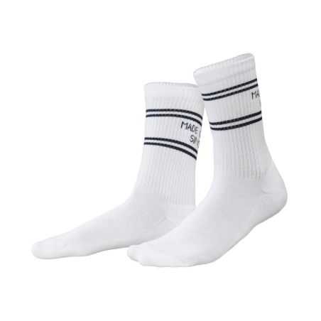 Chaussettes "PEPPER" coton bio, blanc, GOTS et VEGAN