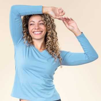 T-shirt manches longues "TARANA", 100% coton bio