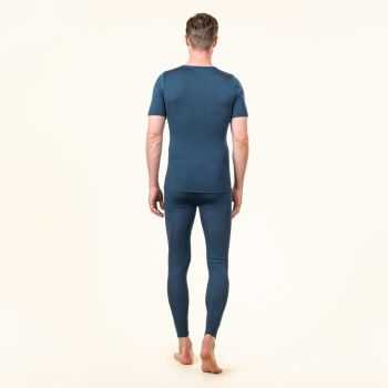 Haut à manches courtes "HARRY", laine bio et soie"