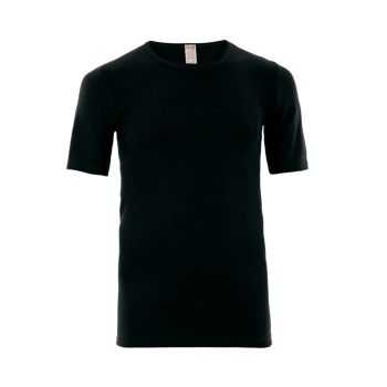 Haut à manches courtes "HARRY", laine bio et soie"