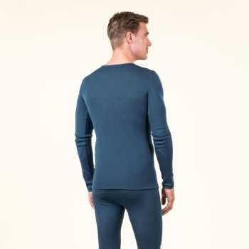 Haut à manches longues "HARVEY", laine bio et soie