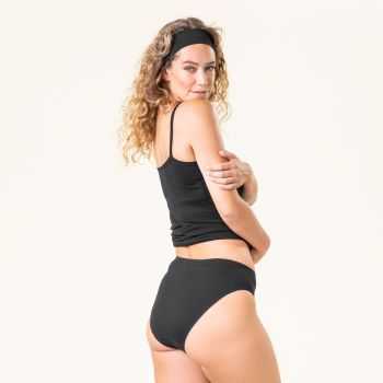Culotte taille haute "JADE", 100% coton bio