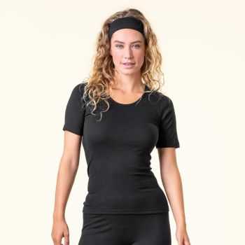 Haut manches courtes "JULIANE", 100% coton bio