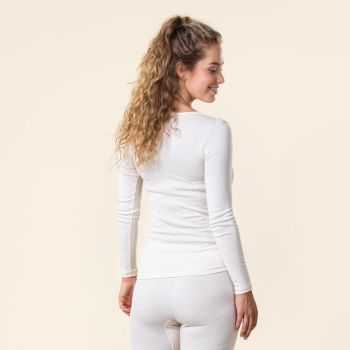 T-shirt manches longues "JOHANNA", 100% coton bio, GOTS et VEGAN