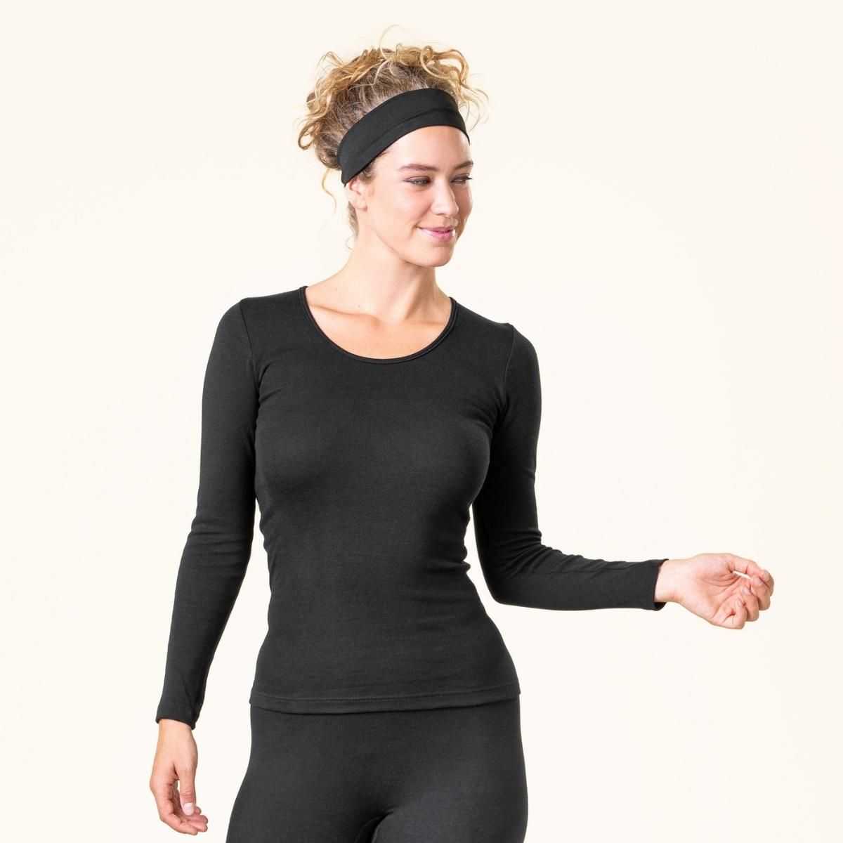 T-shirt manches longues "JOHANNA", 100% coton bio, GOTS et VEGAN