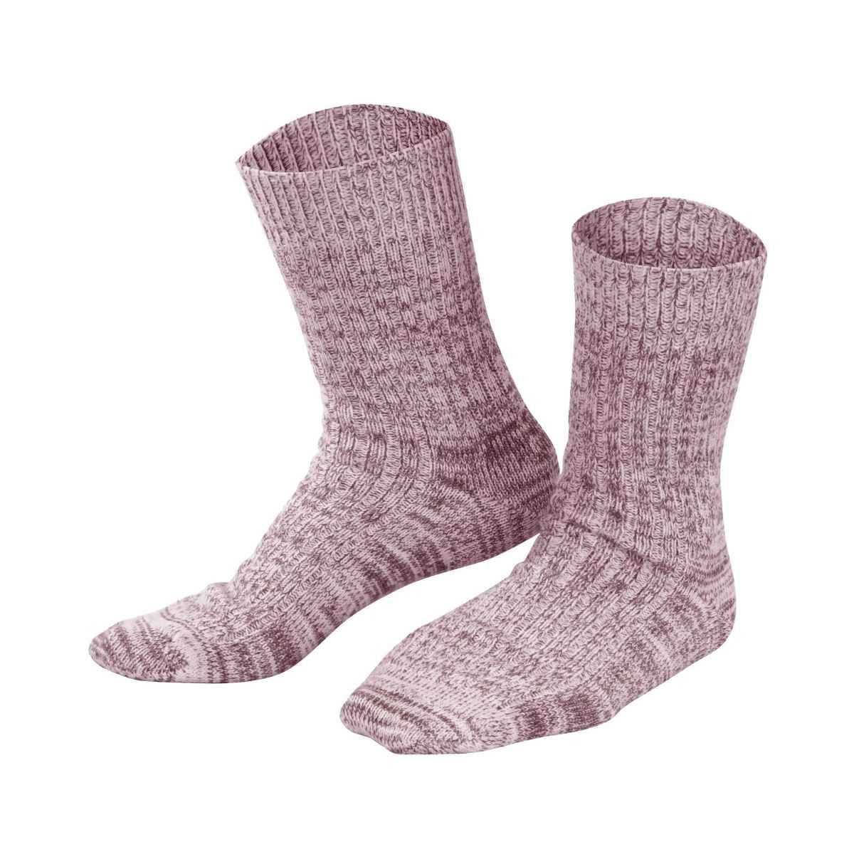Chaussettes norvégiennes en laine et coton bio