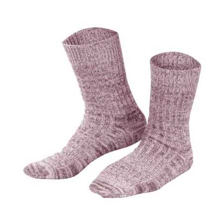 Chaussettes norvégiennes en laine et coton bio