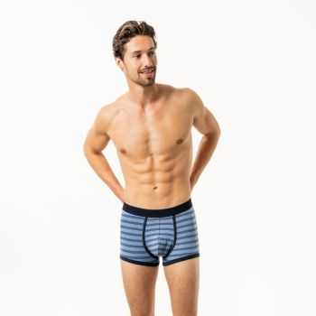 Lot de deux boxers "RODGER" coton bio, vert, GOTS et VEGAN