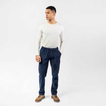 Pantalon cargo "YUSTIN" en velours côtelé, 100% coton bio