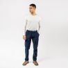 Pantalon cargo "YUSTIN" en velours côtelé, 100% coton bio