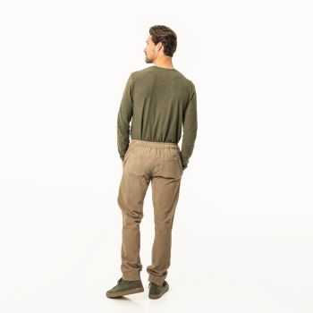 Pantalon cargo "YUSTIN" en velours côtelé, 100% coton bio