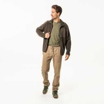 Pantalon cargo "YUSTIN" en velours côtelé, 100% coton bio