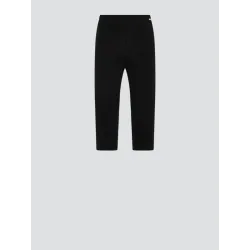 Pantacourt noir, 92% coton bio, GOTS, Fairtrade