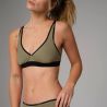 Soutien-gorge triangle - 92% coton biologique - GOTS, FAIRTRADE