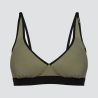Soutien-gorge triangle - 92% coton biologique - GOTS, FAIRTRADE