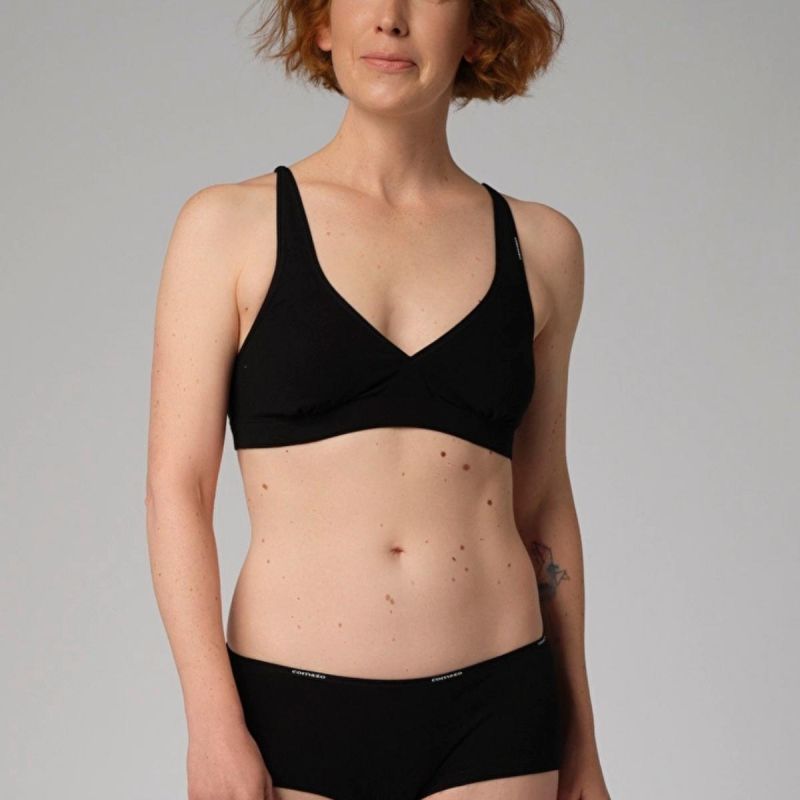 Soutien-gorge triangle - 92% coton biologique - GOTS, FAIRTRADE