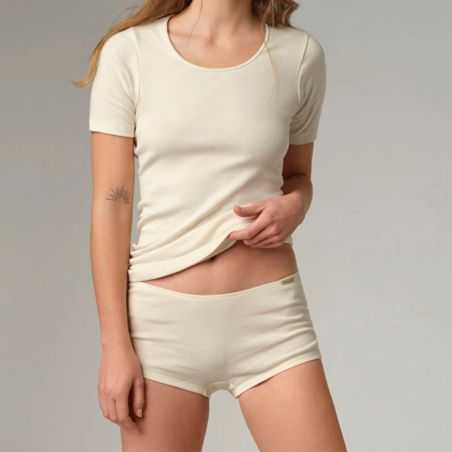 Shorty coton biologique - GOTS, Fairtrade 