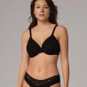 Soutien-gorge à armatures avec dentelle - 92% coton, Fairtrade