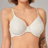 Soutien-gorge à armatures avec dentelle - 92% coton, Fairtrade