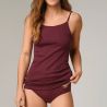 Maillot de corps bretelles spaghetti - 92 % de coton bio - GOTS, Fairtrade