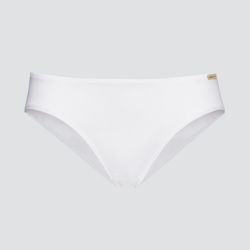 Slip sans coutures latérales en 100% de coton bio, blanc,Fairtrade, GOTS