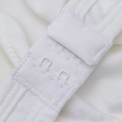 Soutien-gorge avec armatures en 92% de coton bio, blanc, Fairtrade, GOTS