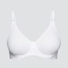 Soutien-gorge avec armatures en 92% de coton bio, blanc, Fairtrade, GOTS