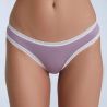 Culotte coupe classique avec dentelle - 95% coton bio - GOTS
