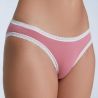 Culotte coupe classique avec dentelle - 95% coton bio - GOTS