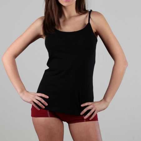 Caraco "CHLOE" à bretelles spaghetti - 100% coton bio - GOTS