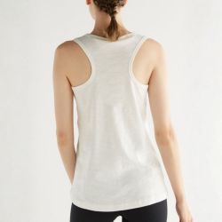 Débardeur dos nageur, jersey flammé - 100% Coton bio GOTS