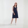 Robe droite sans manches - 95 % coton bio - GOTS