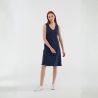 Robe droite sans manches - 95 % coton bio - GOTS