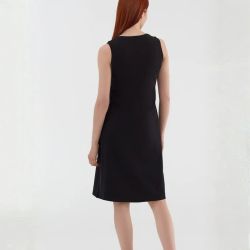 Robe droite sans manches - 95 % coton bio - GOTS