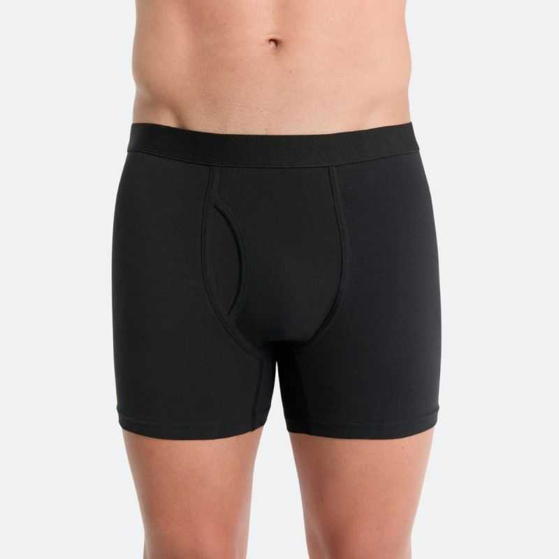 Boxer avec ouverture - 95% coton bio - GOTS