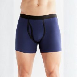 Boxer avec ouverture - 95% coton bio - GOTS