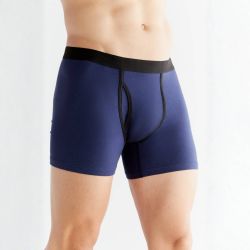 Boxer avec ouverture - 95% coton bio - GOTS