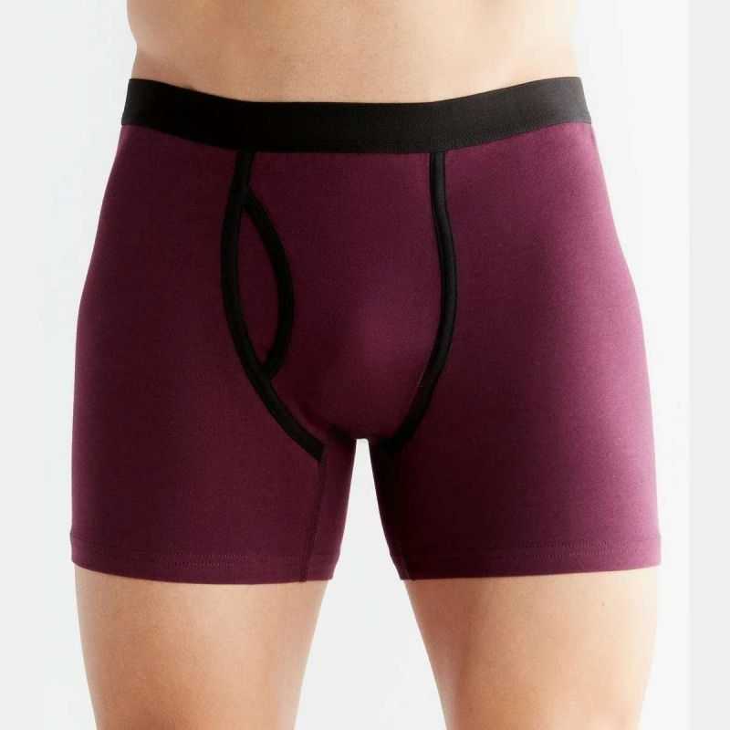 Boxer avec ouverture - 95% coton bio - GOTS
